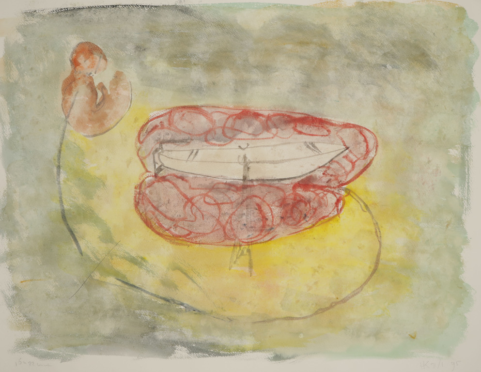 Hans Kuijs: Aquarel, Z.T. kopen? Bied vanaf 1!