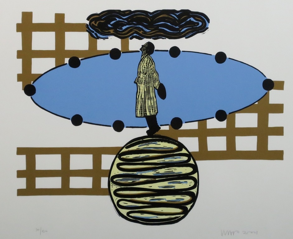 Hans Wap: Lino, De dromer - Ingelijst kopen? Bied vanaf 50!