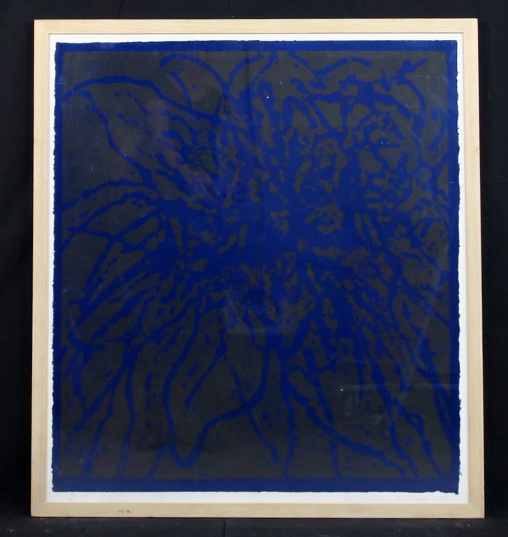 Rob Lodder: Gemengde techniek, Zonder titel 140 - Ingelijst (groot) verkocht voor € 107!