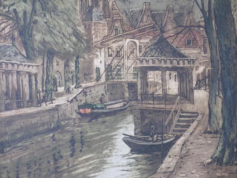 Eugene Rensburg, Gouda Vischmarkt, Kleurets kopen? Bied vanaf 50!