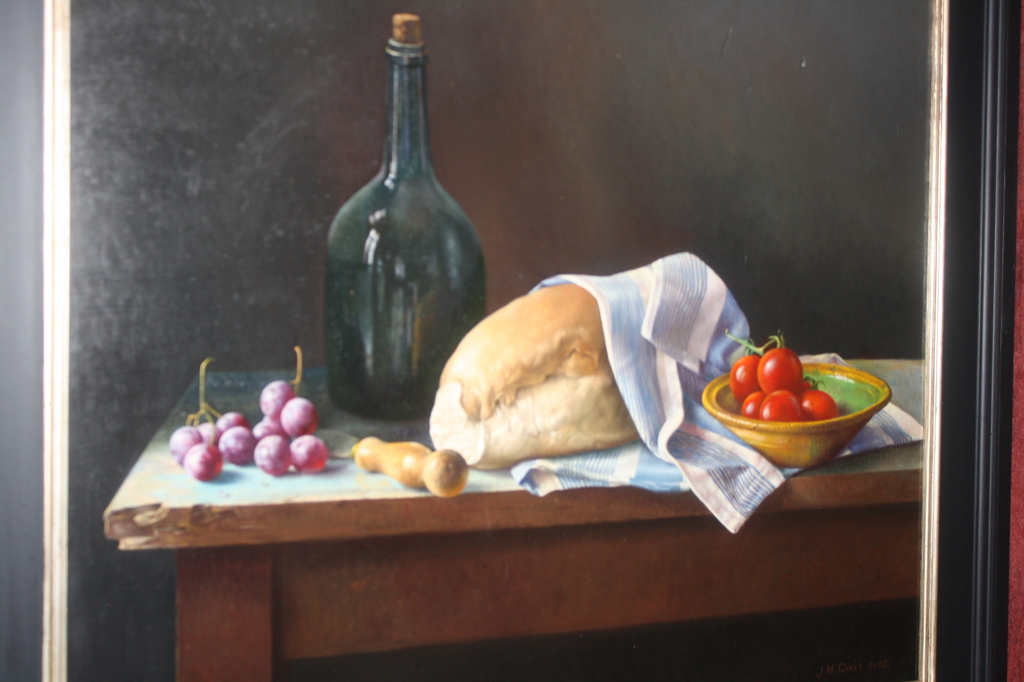 Prachtig uniek stilleven van Jef Diels  80 x 80 cm kopen? Bied vanaf 4000!