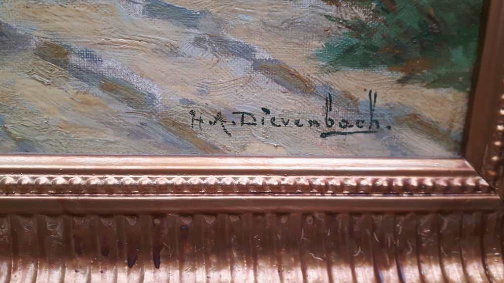 Aanzicht boerenerf Hendricus Anthonius Dievenbah  ( 1872-1946 kopen? Bied vanaf 100!