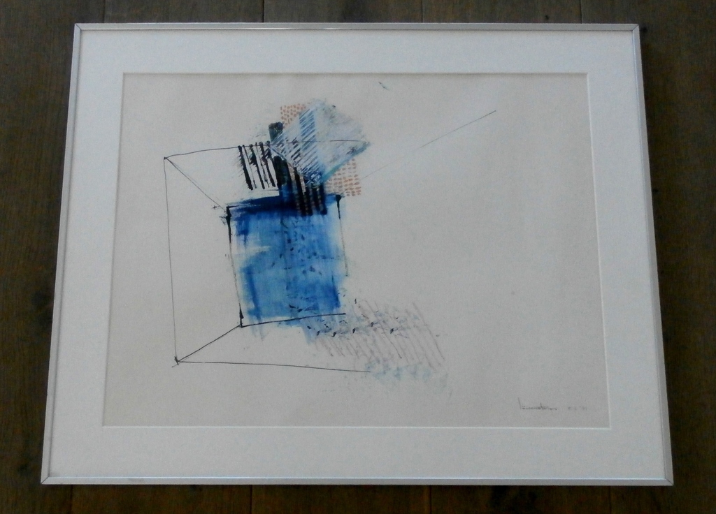 Erns Lowensteyn - gemengde techniek: compositie - 1981 kopen? Bied vanaf 35!