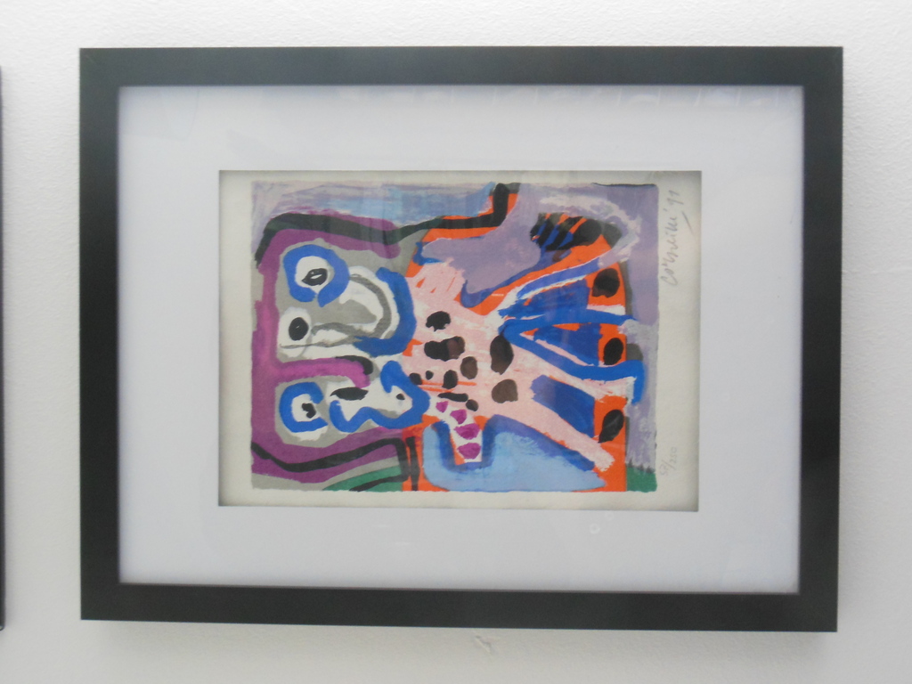 Corneille: Grafiek, Een schedel vol Stem III verkocht voor € 350!