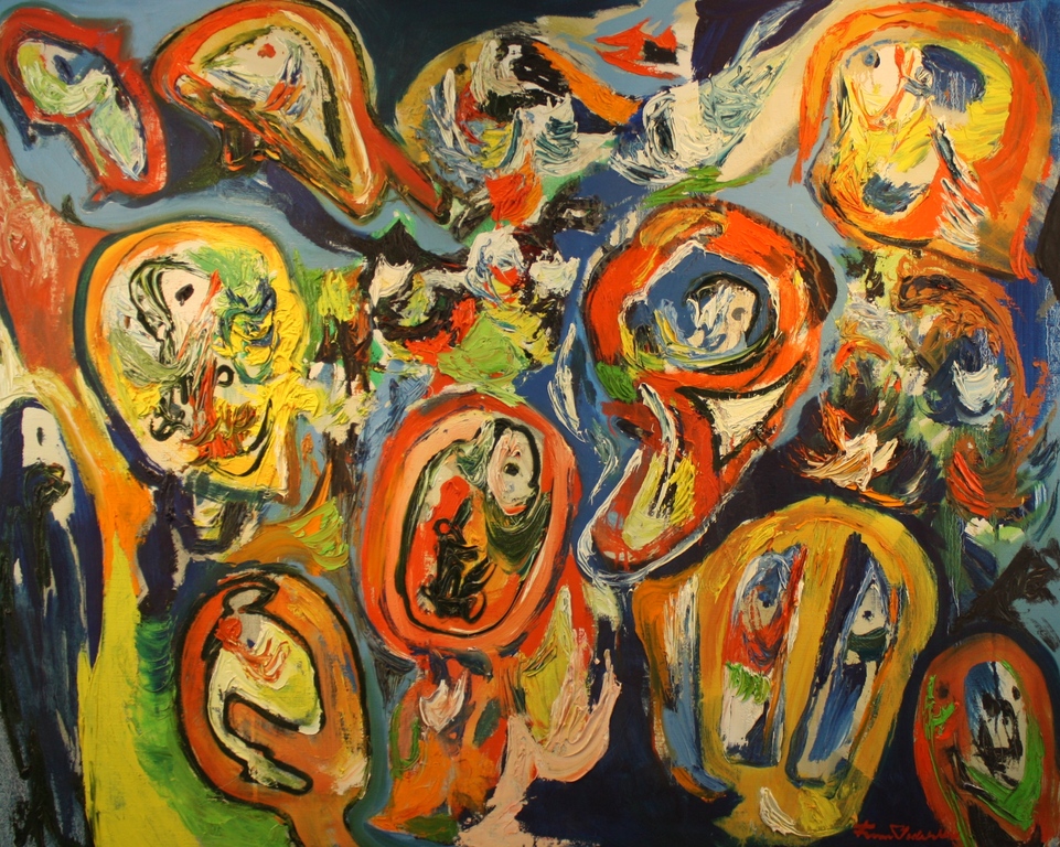 Finn Pedersen, olieverf op doek verkocht voor € 1950!