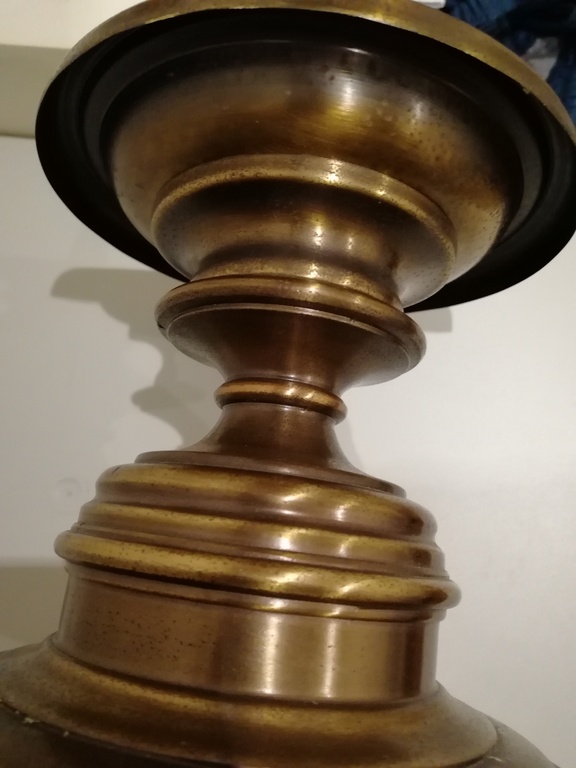 prachtige bronzen kandelaar - 2de helft 20ste eeuw - afkomstig uit England kopen? Bied vanaf 75!