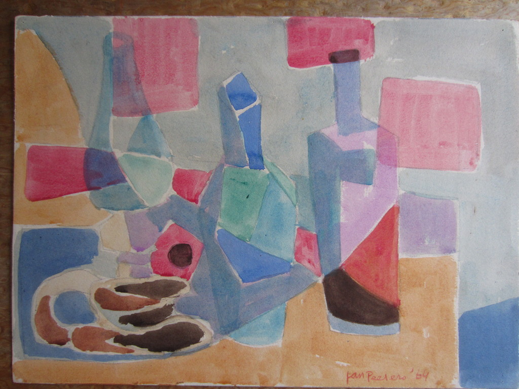 JAN PEETERS SCHILDERING STILLEVEN 1964 kopen? Bied vanaf 35!