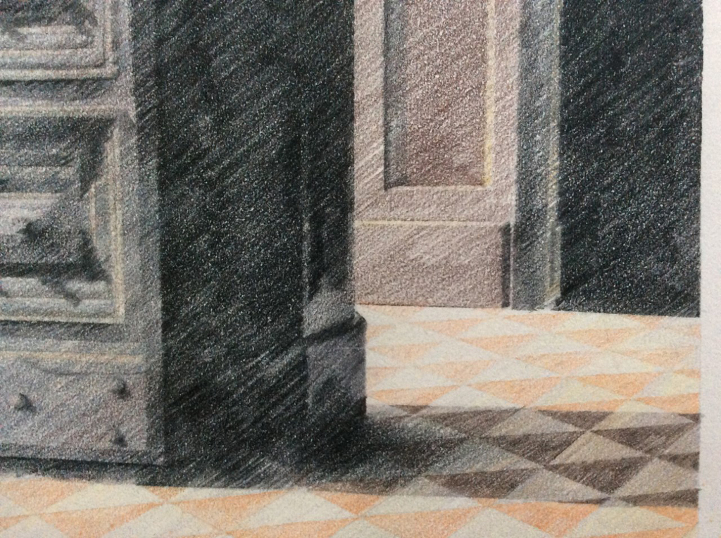 Max Kreijn - Interieur - aquarel/potlood kopen? Bied vanaf 150!