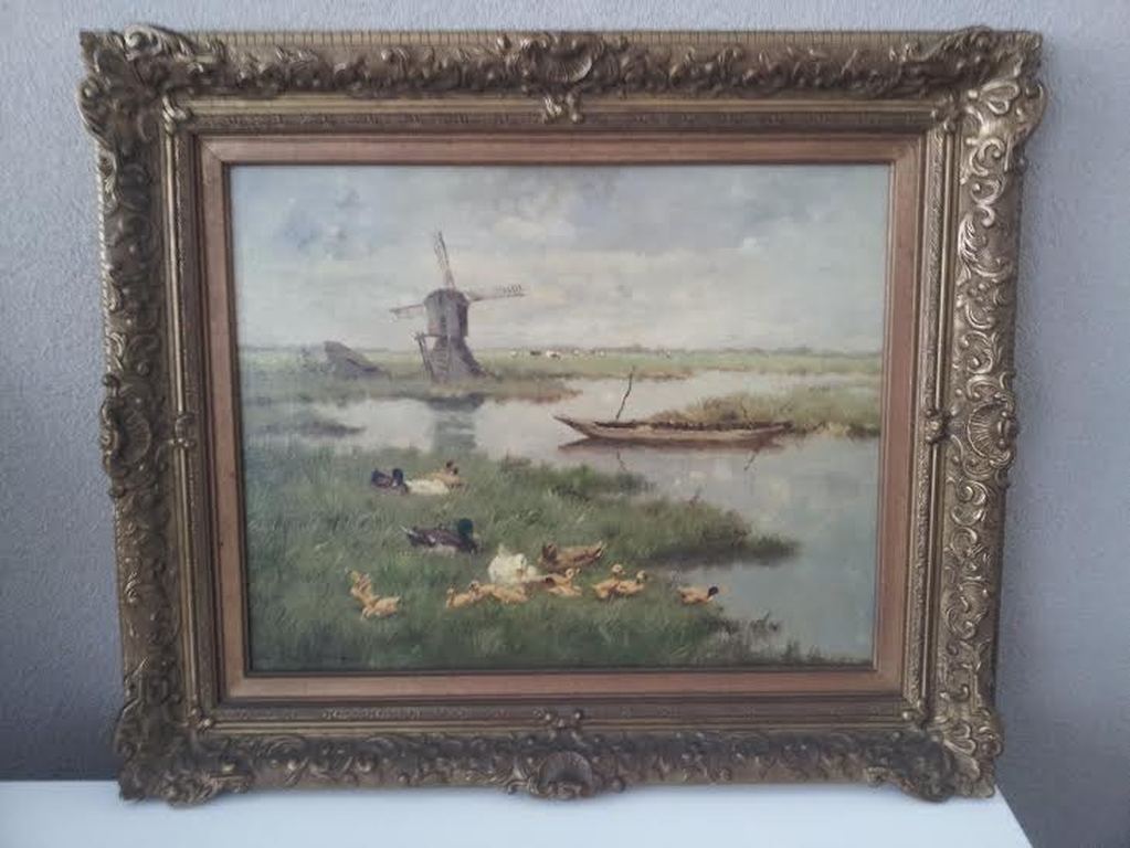 Eenden familie aan het water kopen? Bied vanaf 335!