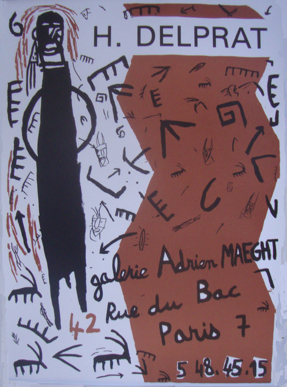 origineel lithografisch affiche van Helene Delprat kopen? Bied vanaf 15!
