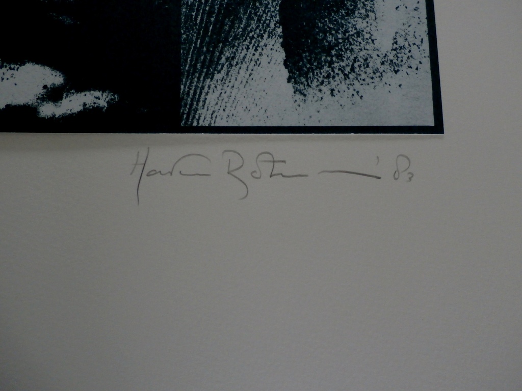 Harm Botman - grafiek: Gomme BichromatÃ©e - 1983 + Harry Mulisch gedicht (gesign) kopen? Bied vanaf 50!