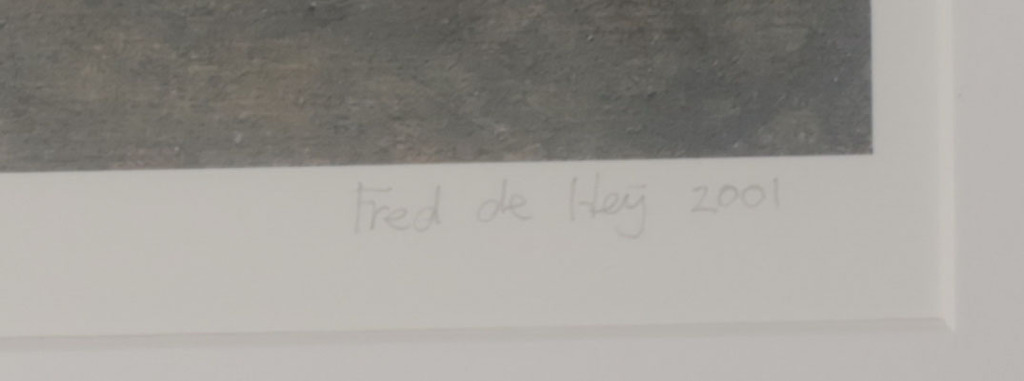 Fred de Heij: Giclee, Stilleven III - Ingelijst kopen? Bied vanaf 35!