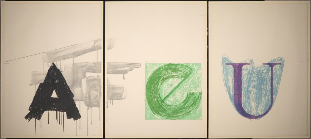 Carel BlotKamp, Litho, Aeiou (drieluik) kopen? Bied vanaf 70!