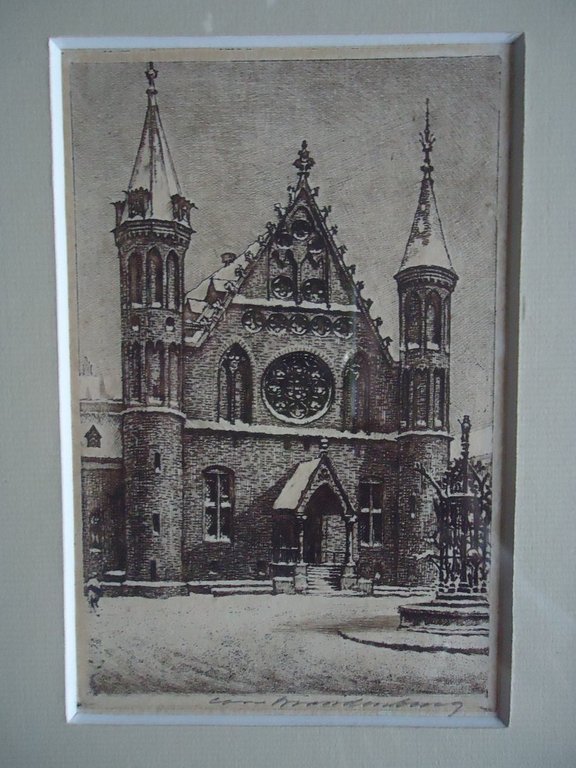 Corn. Brandenburg - Binnenhof te Den Haag verkocht voor € 65!