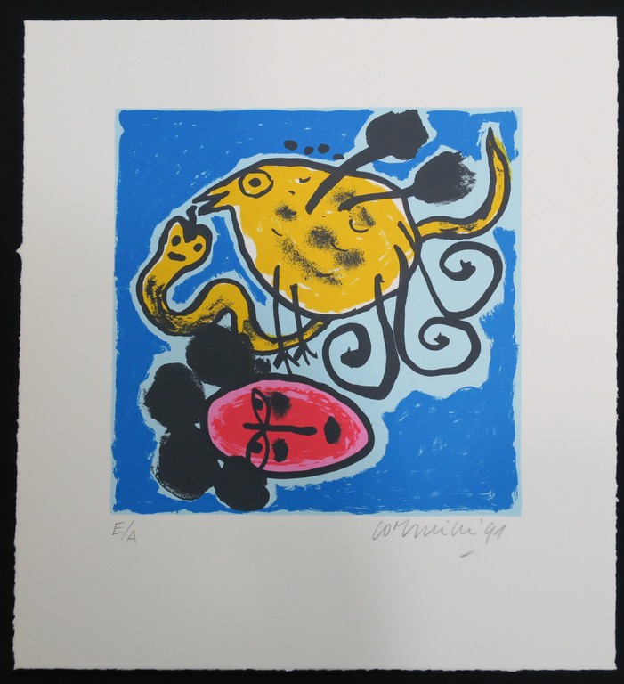 Corneille: Zeefdruk, Tete de femme kopen? Bied vanaf 50!