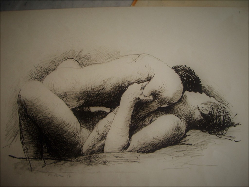 Aat Veldhoen - Rotaprint - vrijend paar kopen? Bied vanaf 145!