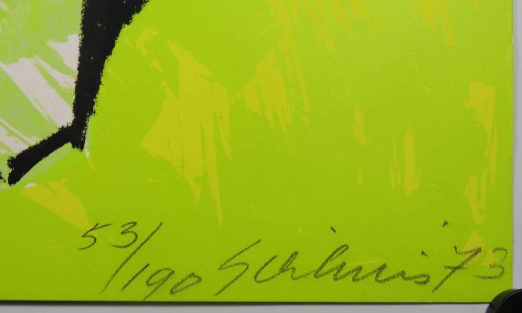 Jan Sierhuis: Zeefdruk, Hommage a Picasso kopen? Bied vanaf 1!