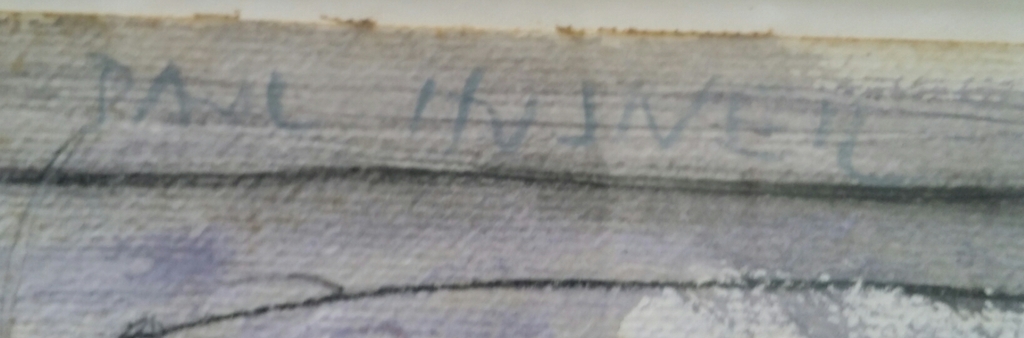 Paul Husner. Aquarel. Naakt liefdespaar.  kopen? Bied vanaf 89!