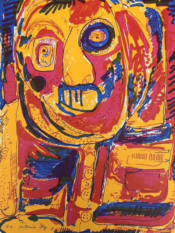 Marijn Morée - Kleurenzeefdruk - EA - Uit 1987 verkocht voor € 55!