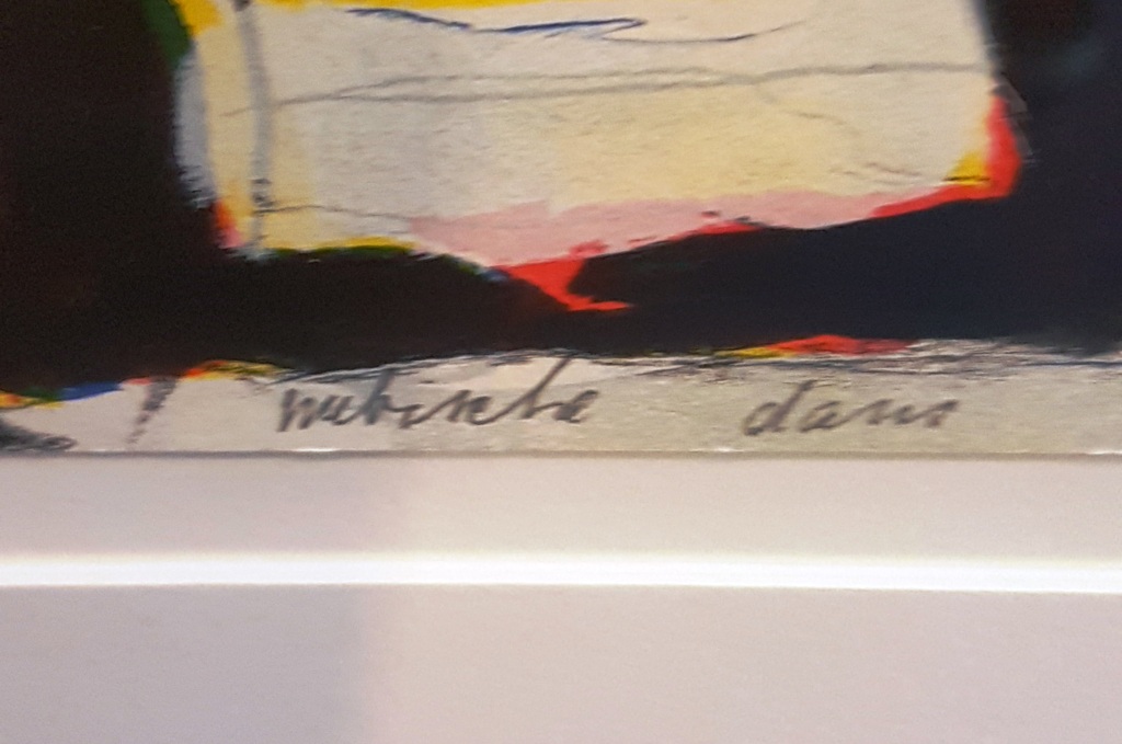 Alphons Freymuth: Kleur zeefdruk, Nubische dans kopen? Bied vanaf 1!