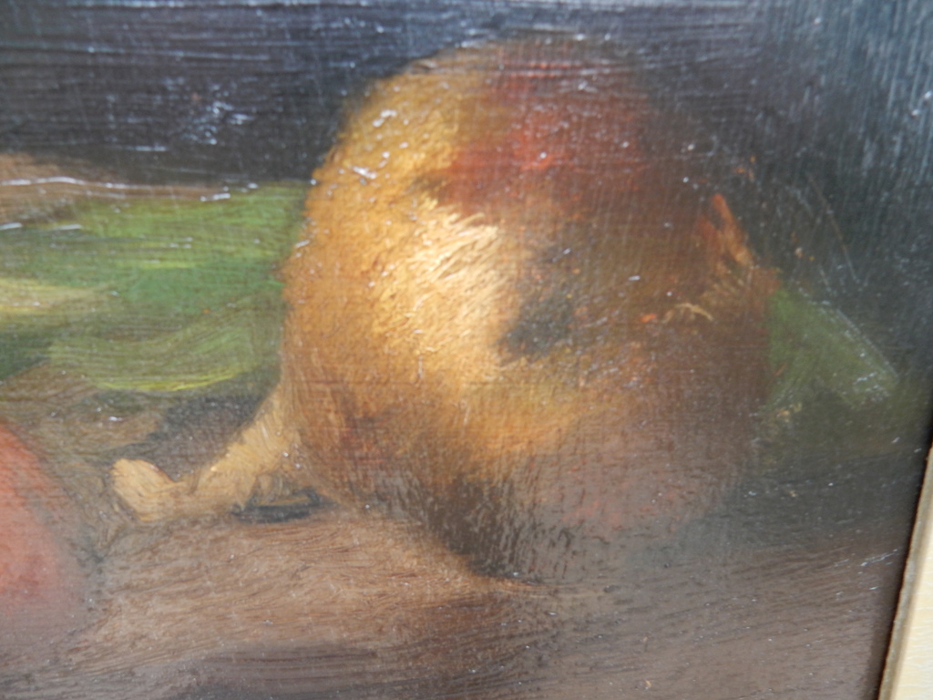 Joop Kropff, stilleven, ui en peer, gesign. olieverf op doek kopen? Bied vanaf 150!