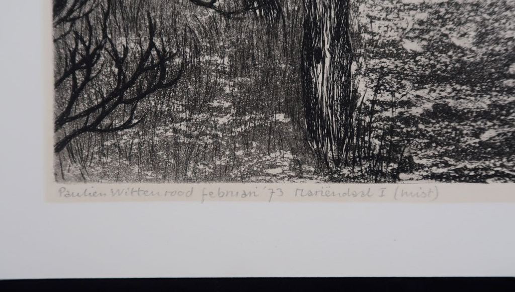 Paulien Wittenrood: Ets, Mariendaal I (Mist) kopen? Bied vanaf 20!