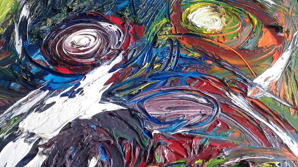 A. Vriens - Acrylverf op linnen - Gesigneerd en ingelijst kopen? Bied vanaf 1!