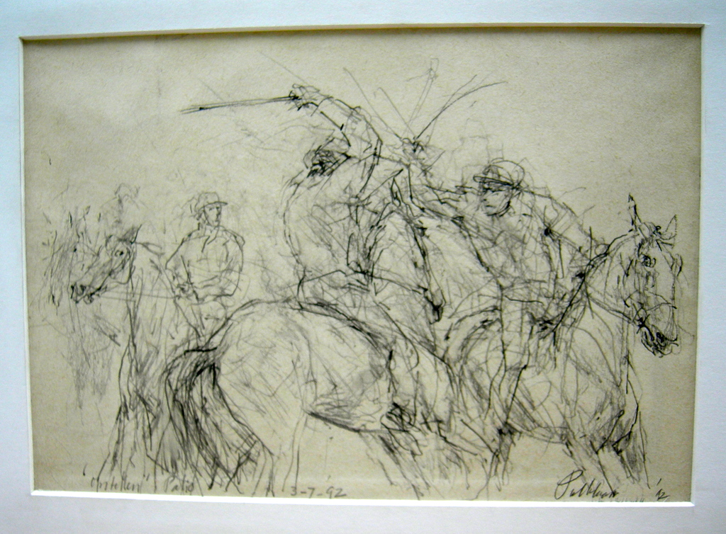 Piet Klaasse, tekening:  verkocht voor € 50!