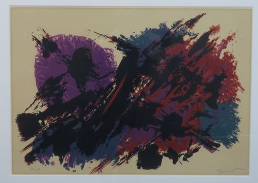 Alfred Manessier: Litho, Vietnam - Ingelijst kopen? Bied vanaf 100!