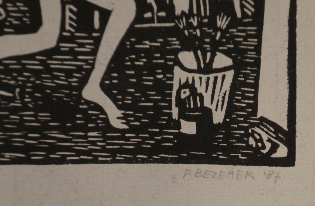 Frank Bezemer: Lino, Zonder titel  kopen? Bied vanaf 1!