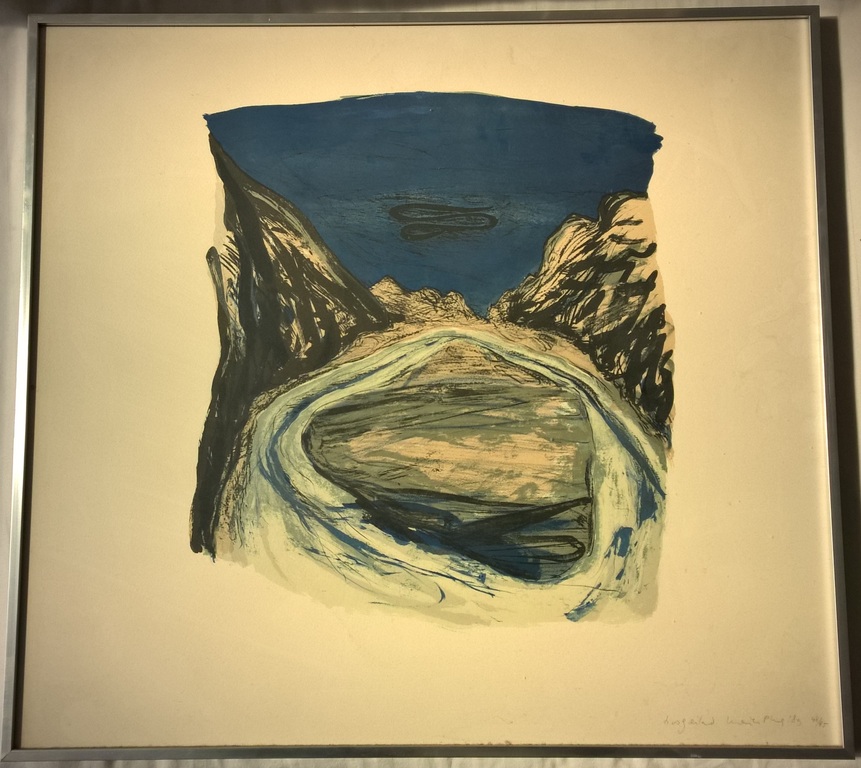 Marian Plug: litho, 'hoog eiland' kopen? Bied vanaf 50!