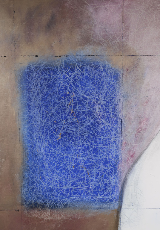 Herman Jan Bosch: Gemengde techniek op doek, The circle of life - Ingelijst kopen? Bied vanaf 70!