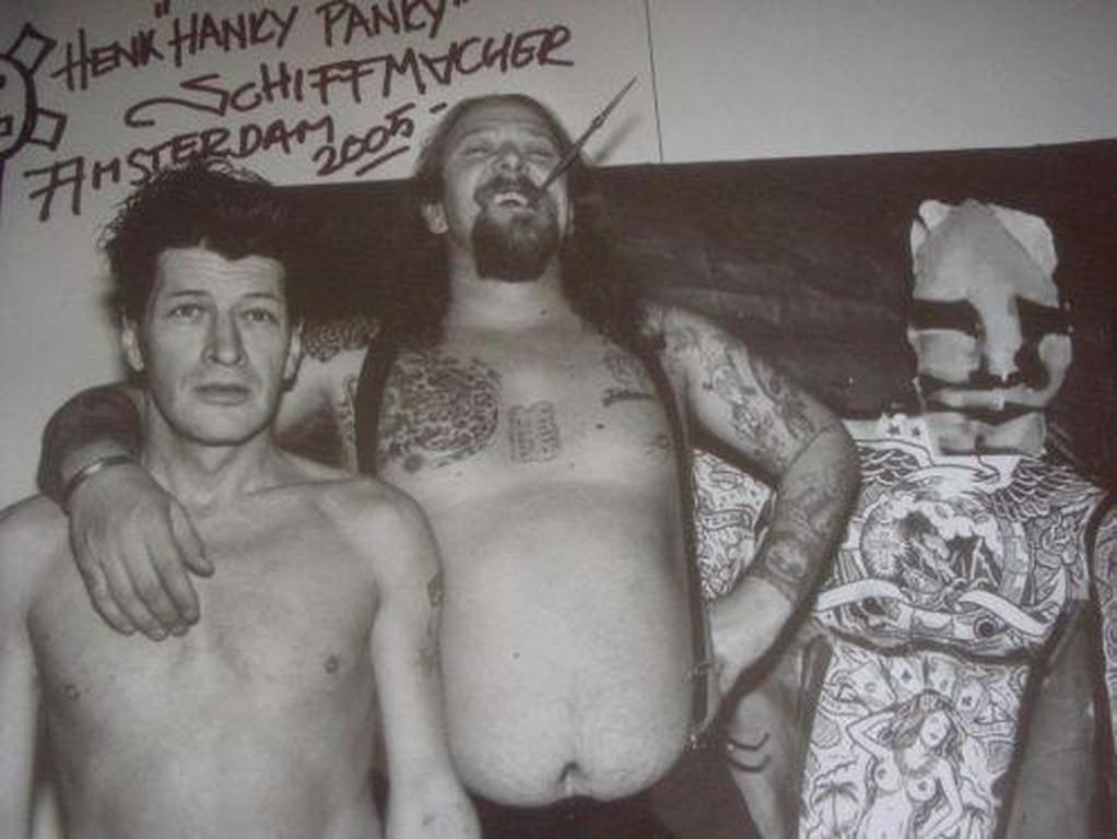 Herman Brood & Henk Schiffmacher: zeefdruk, RAP kopen? Bied vanaf 400!