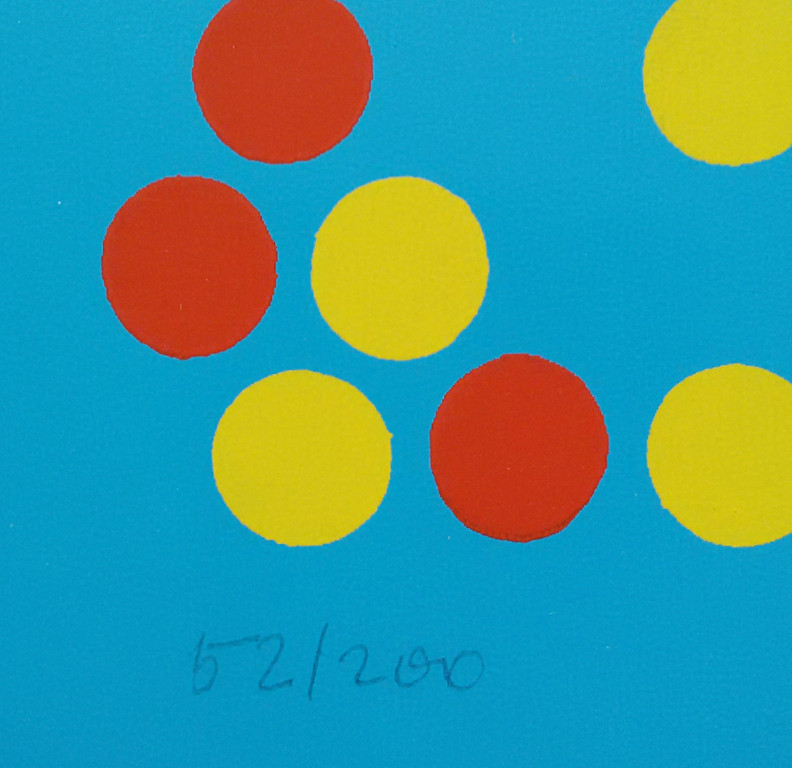 Gerhard Von Graevenitz - Op-Art compositie, zeefdruk kopen? Bied vanaf 75!