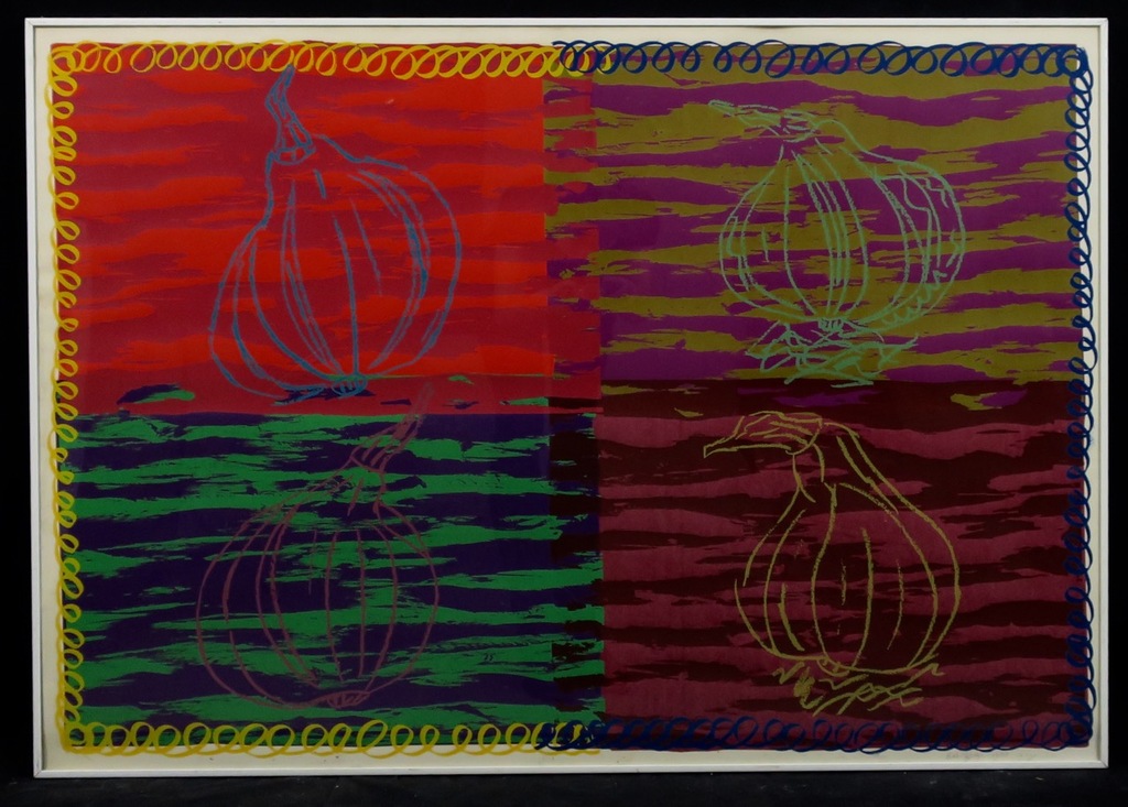 Bob Negryn: Zeefdruk, 153 - Ingelijst (Groot) verkocht voor € 40!