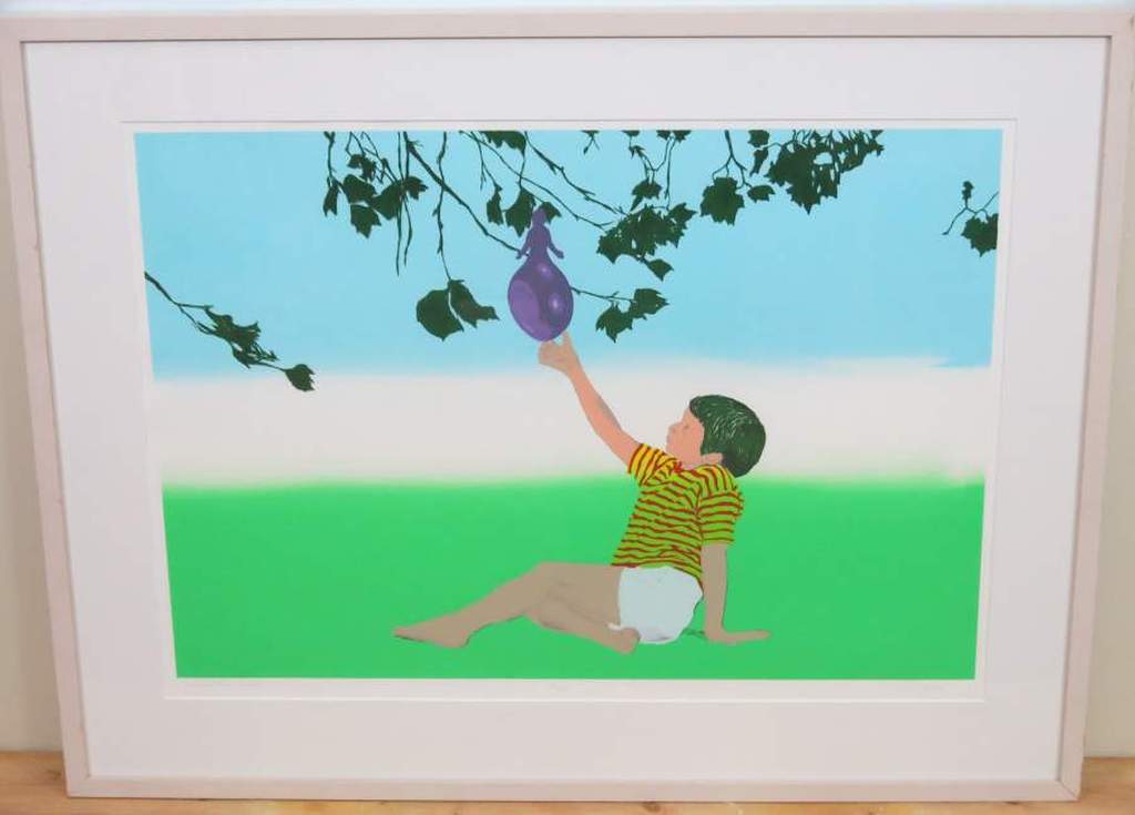 Jos van der Sommen: Litho, Later - Ingelijst kopen? Bied vanaf 50!