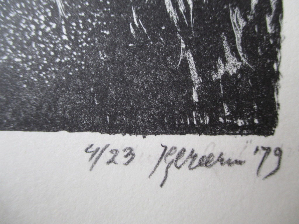 Onbekend, litho "Missing Link" kopen? Bied vanaf 10!