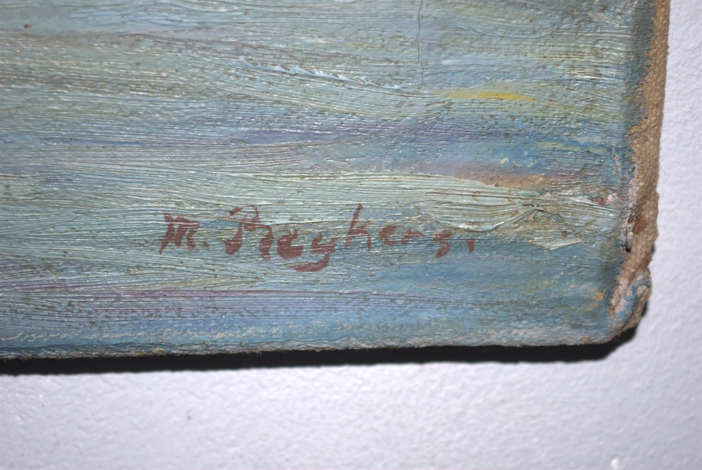 Zeilboten op een meer - olieverf op doek, rond 1920 - gesigneerd kopen? Bied vanaf 50!