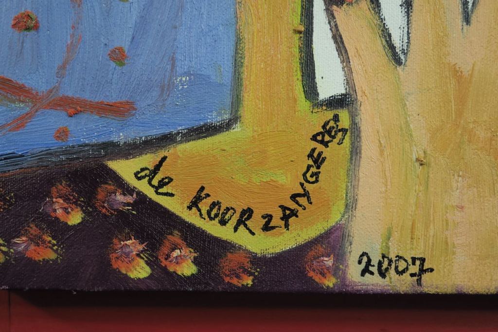 Meertje Kaal: Olieverf of canvas, De koorzangeres kopen? Bied vanaf 1!