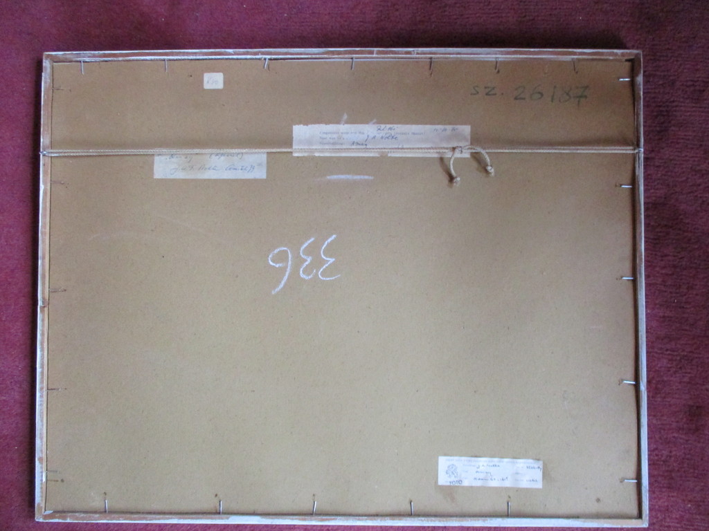 Jan Nolte: Aquarel, Amay kopen? Bied vanaf 75!