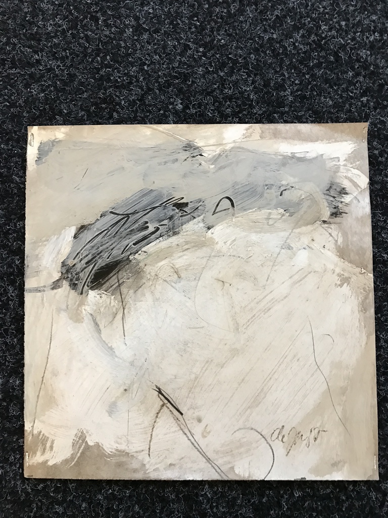 Leo de Jong gemengde technieken op papier, gesigneerd. 1982 kopen? Bied vanaf 1!