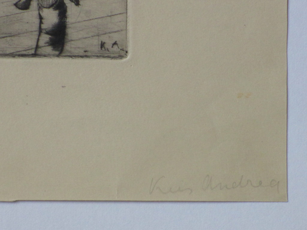 Kees Andrea, Hand vol leven, Ets kopen? Bied vanaf 30!