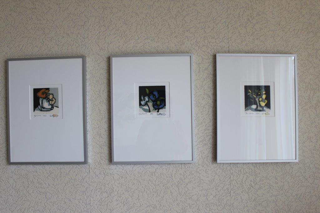 Fon Klement, grafiek, serie van drie boardsnedes verkocht voor € 125!