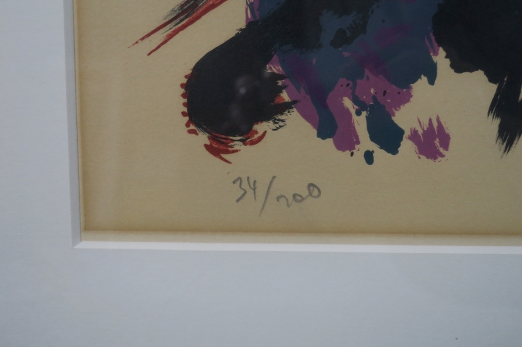 Alfred Manessier: Litho, Vietnam - Ingelijst kopen? Bied vanaf 100!