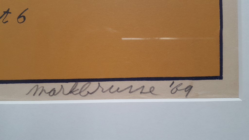 Mark Brusse (1937) - 2x litho, handgesigneerd en genummerd (ingelijst) kopen? Bied vanaf 59!