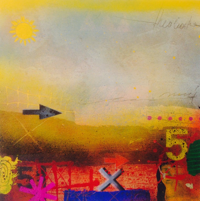 Theo koster, gemengde techniek, a new day kopen? Bied vanaf 1!