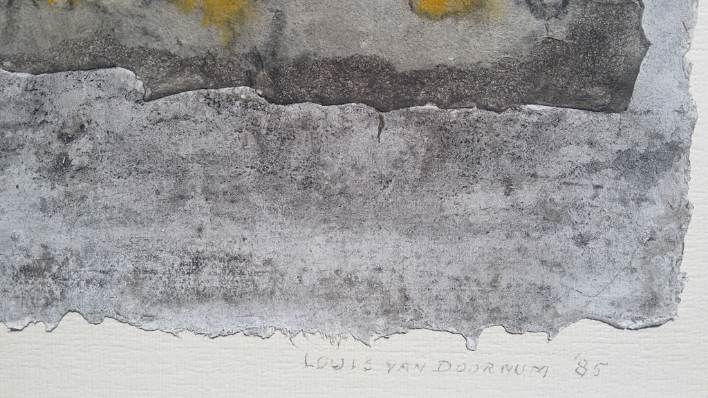 Louis van Doornum - Abstracte compositie, gemengde techniek kopen? Bied vanaf 50!