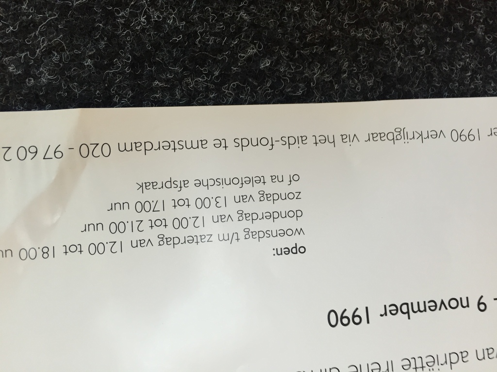 HANS ABBING Originele zeefdruk voor het Aids fonds kopen? Bied vanaf 1!