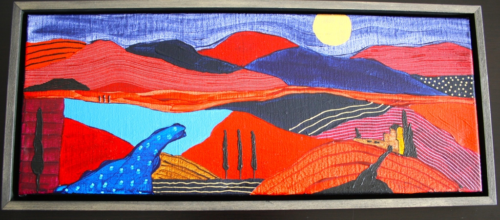 Ronald Boonacker, Toscana III, Schilderij kopen? Bied vanaf 1!