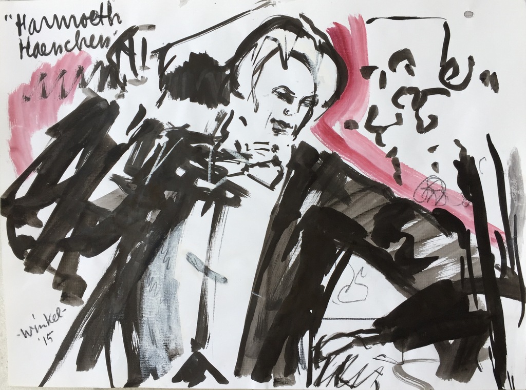 Arien Winkel - Originele tekening: Dirigent kopen? Bied vanaf 1!